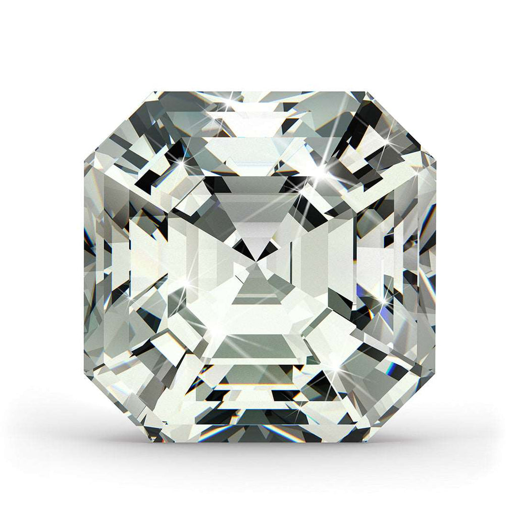 0.40 Ct. White Asscher Lab-Grown CVD Diamond