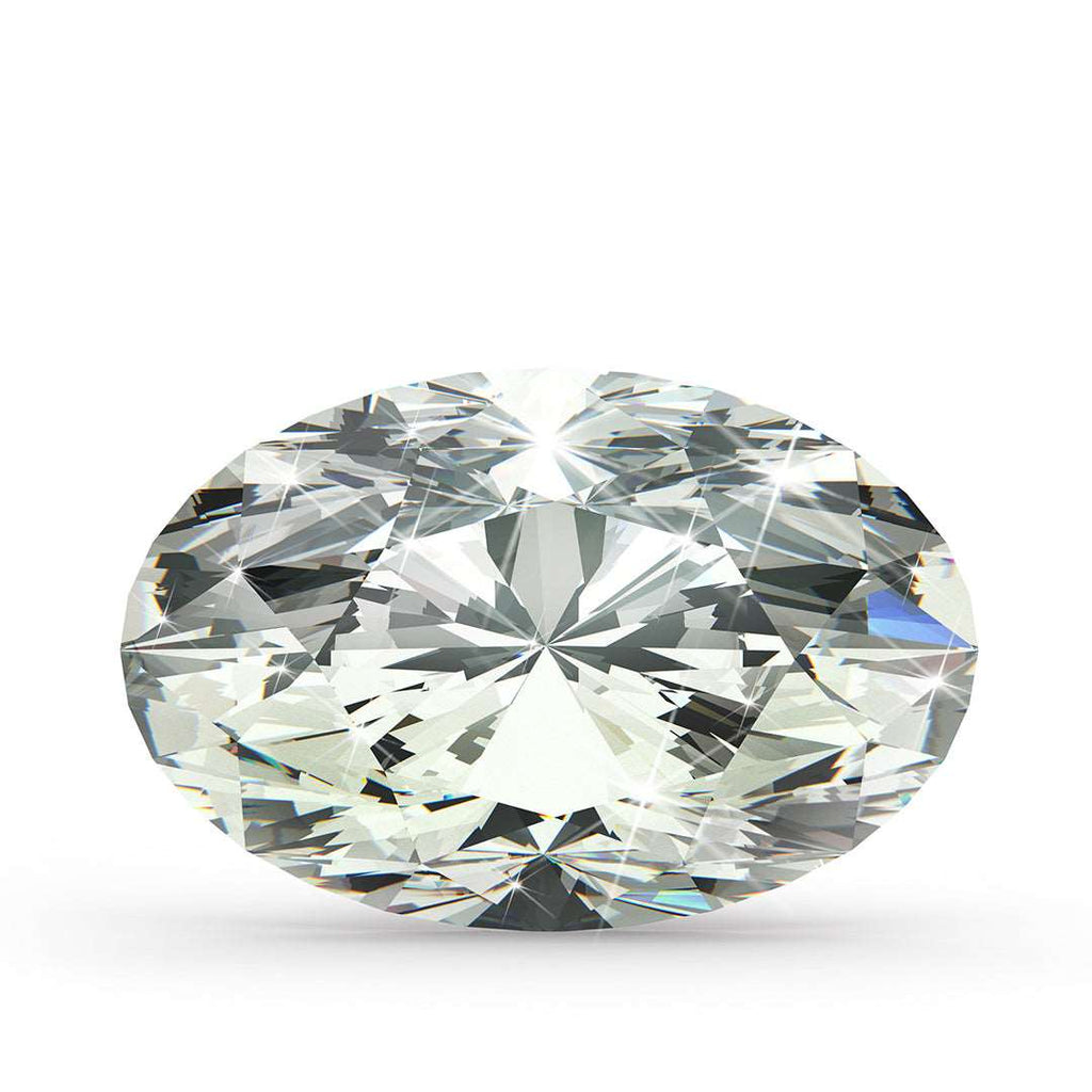 0.90 Ct. White Oval Lab-Grown CVD Diamond