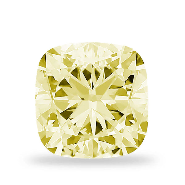 1.53 Ct. Square Cushion FANCY INTENSE YELLOW VVS2 - IGI Certified LabGems